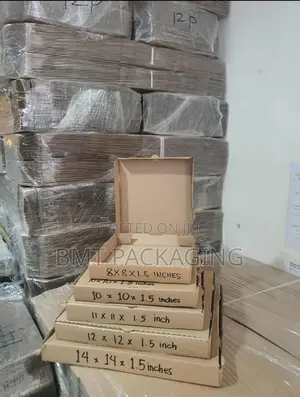 Plain Pizza Box