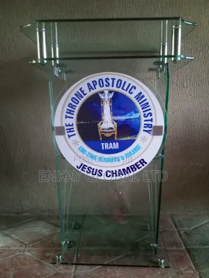 Italian Glass Church Pulpit