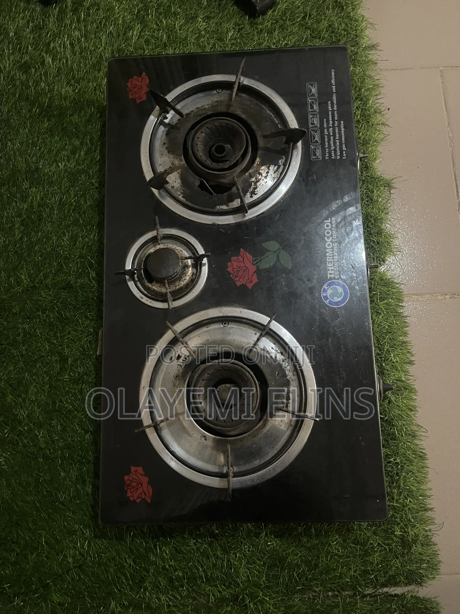 3 Face Table Top Cooking Gas
