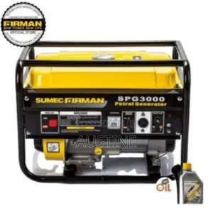 Brand New Sumec Firman 2.5kva Generator>100% Full Copper Coil>>Yellow>
