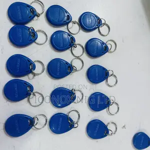 125khz Rfid Proximity Id Card Token Tags Key Keyfobs (Blue)