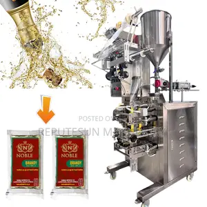 Sachet Liquid Packaging Machine For Alcohol Ketchup Oil