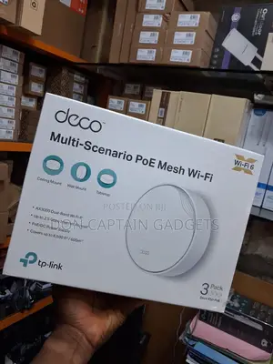 Deco X50 Poe 3 Pack Tp-Link Multi Scenario Poe Mesh Wifi 6