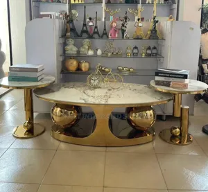 Center Table Marble Top