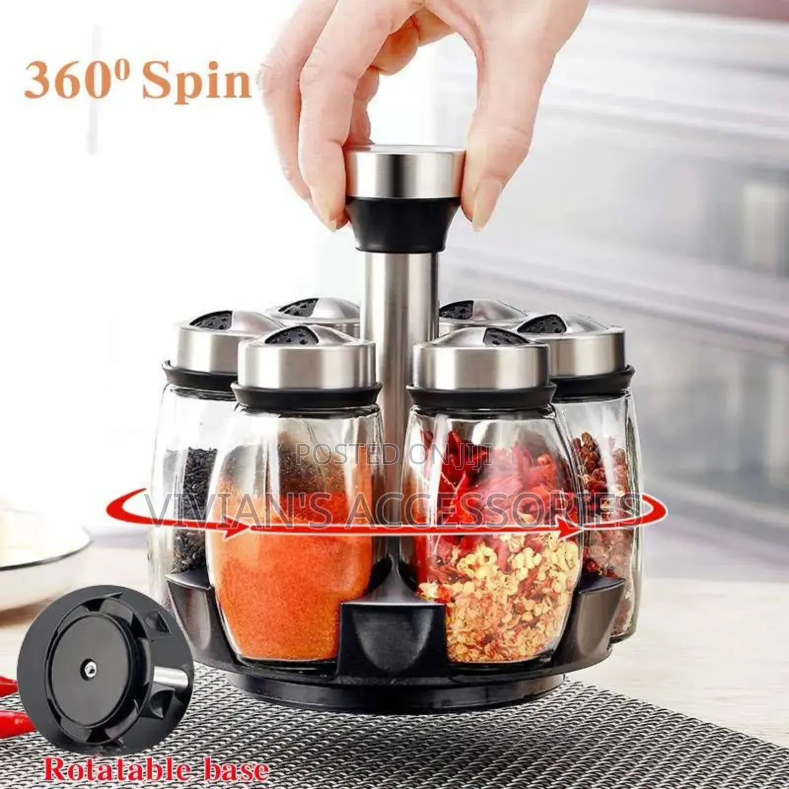 Rotating Spice Rack