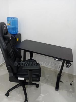 Modern Adjustable Office Desk Ergonomic Gaming Chair Set