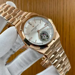 Vacheron Constantin Automatic Rose Gold Chain Watch