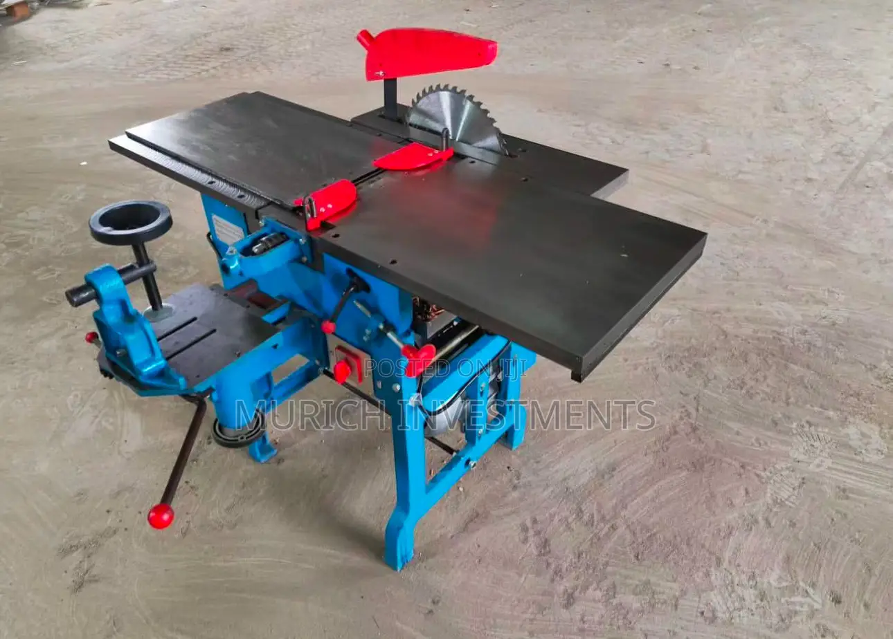 14” Multifunction Woodworking Table Saw Machine With Planer Mortiser