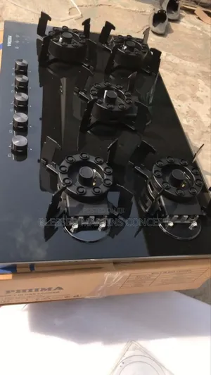 2025 Phiima New Model Built-in 5 Burners Flip Ups Gas Cooker Hob, 90cm