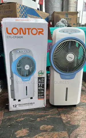 Lontor Rechargeable Water Cooling Fan