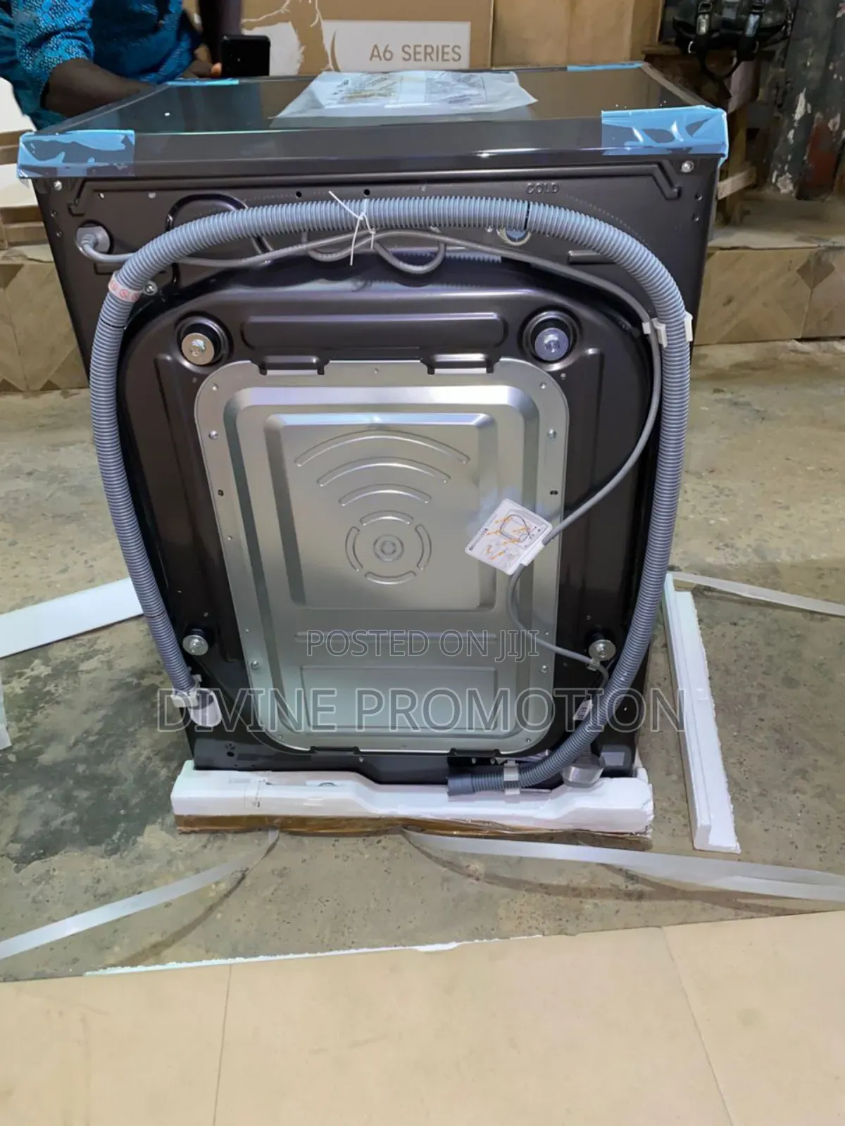 9kg Lg Wash and Spin, Front Loader Automatic Washing Machine.