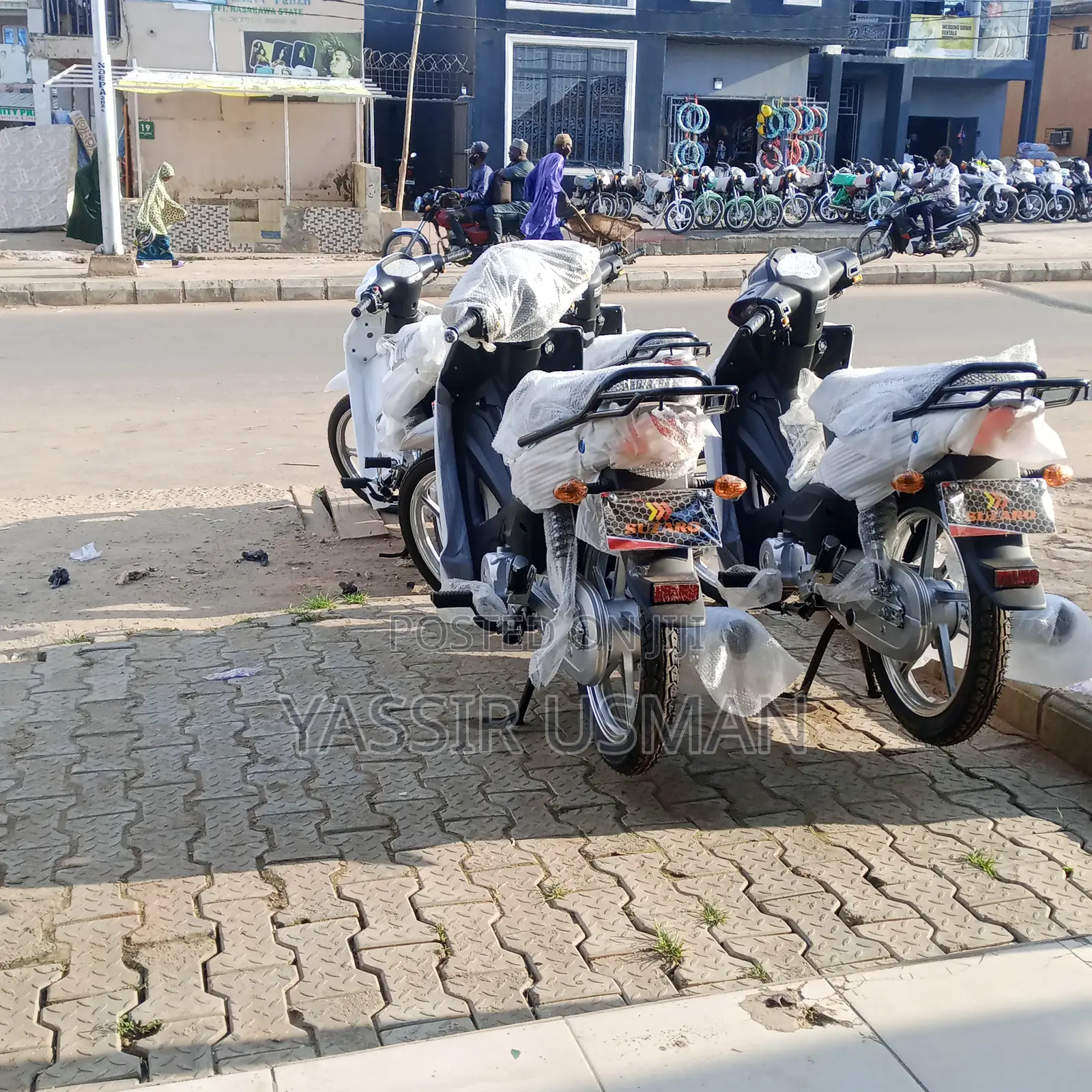 New Motorcycle 2025 White