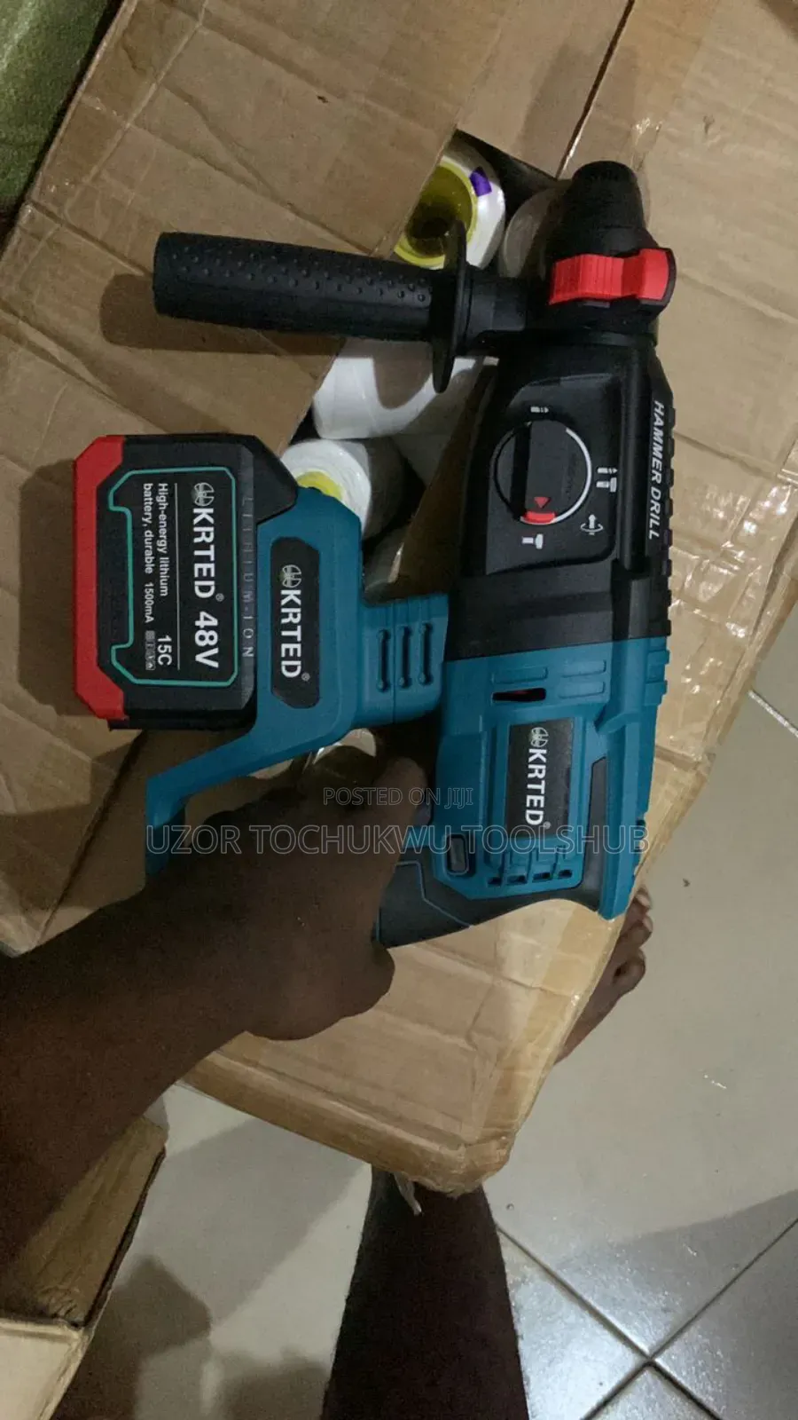 Krted 48v Cordless Hammer Drill – New Powerful