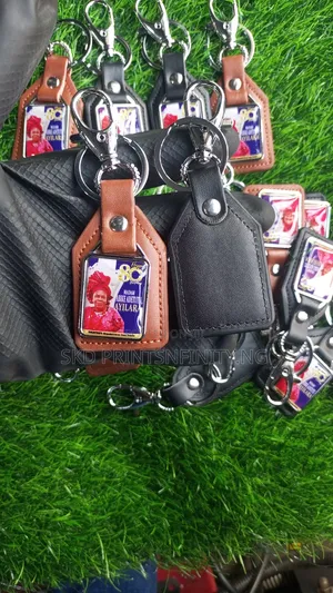 Customized Leather Keychain