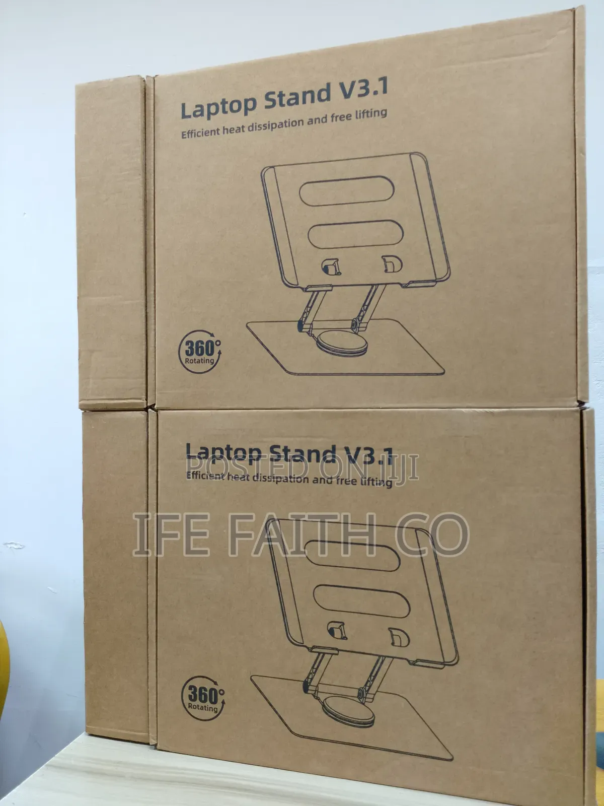 Laptop Stand V3.1 Holder With 360° Rotation