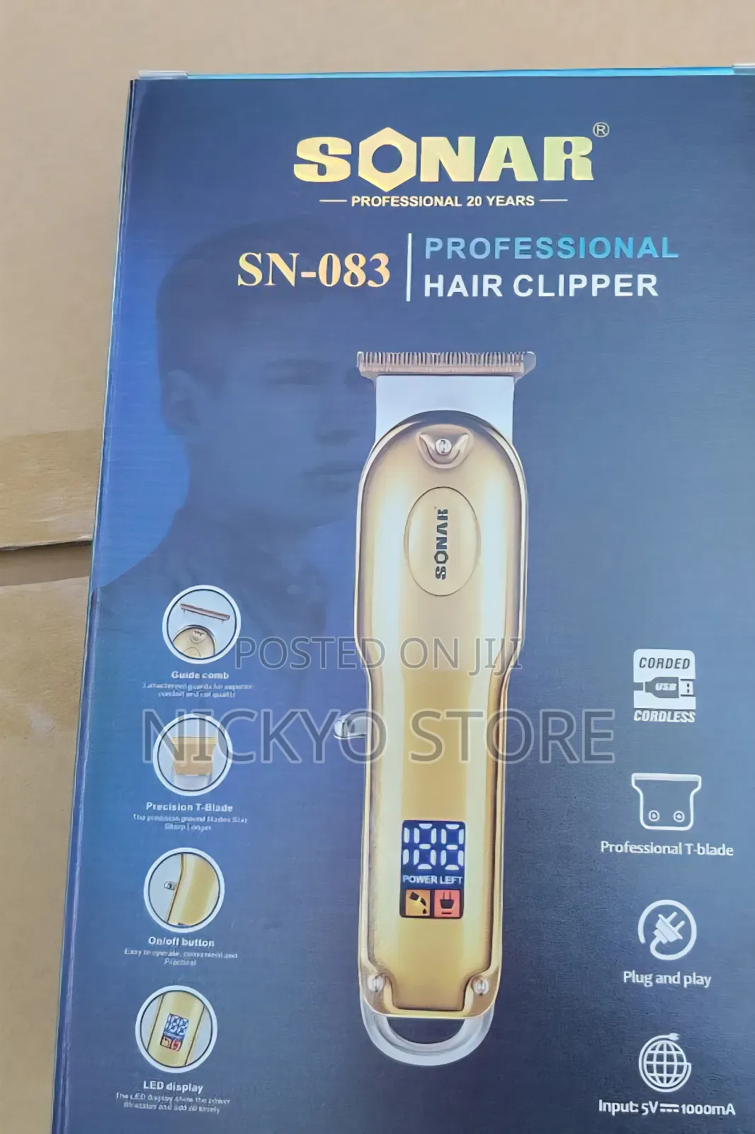 Sonar Sn-083 Professional Hair Clipper