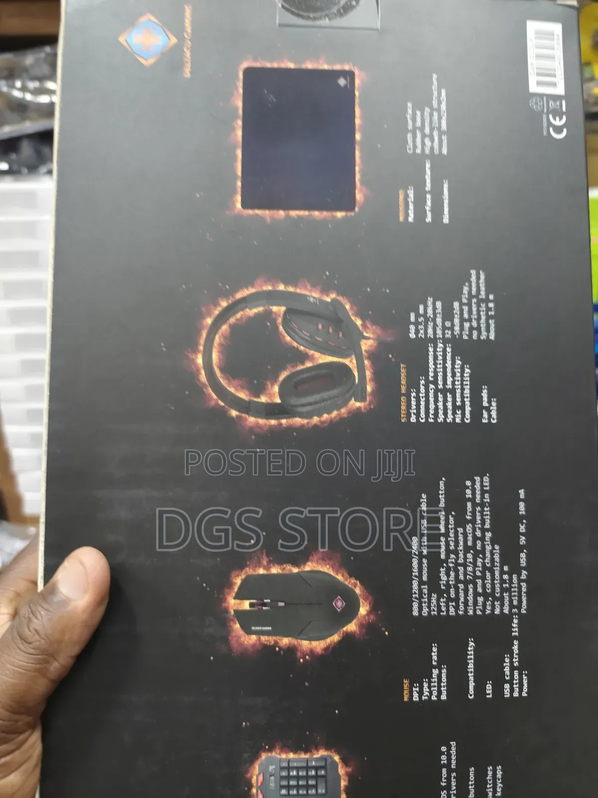 Deltaco 4in1 Gaming Gear Kit