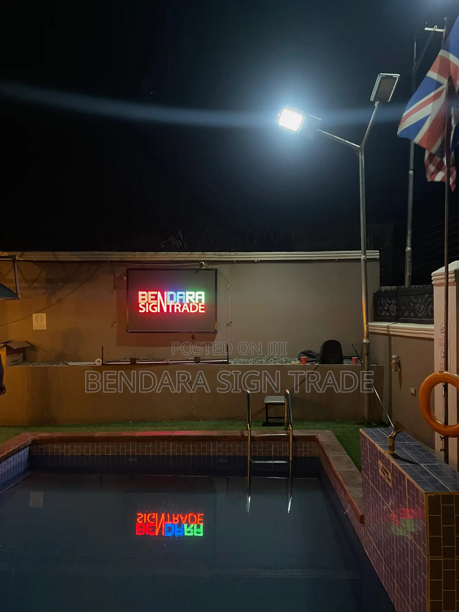 Pool Video Screen
