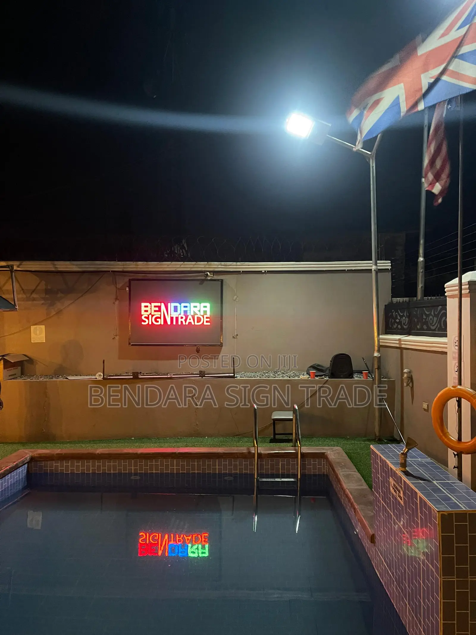 Pool Video Screen