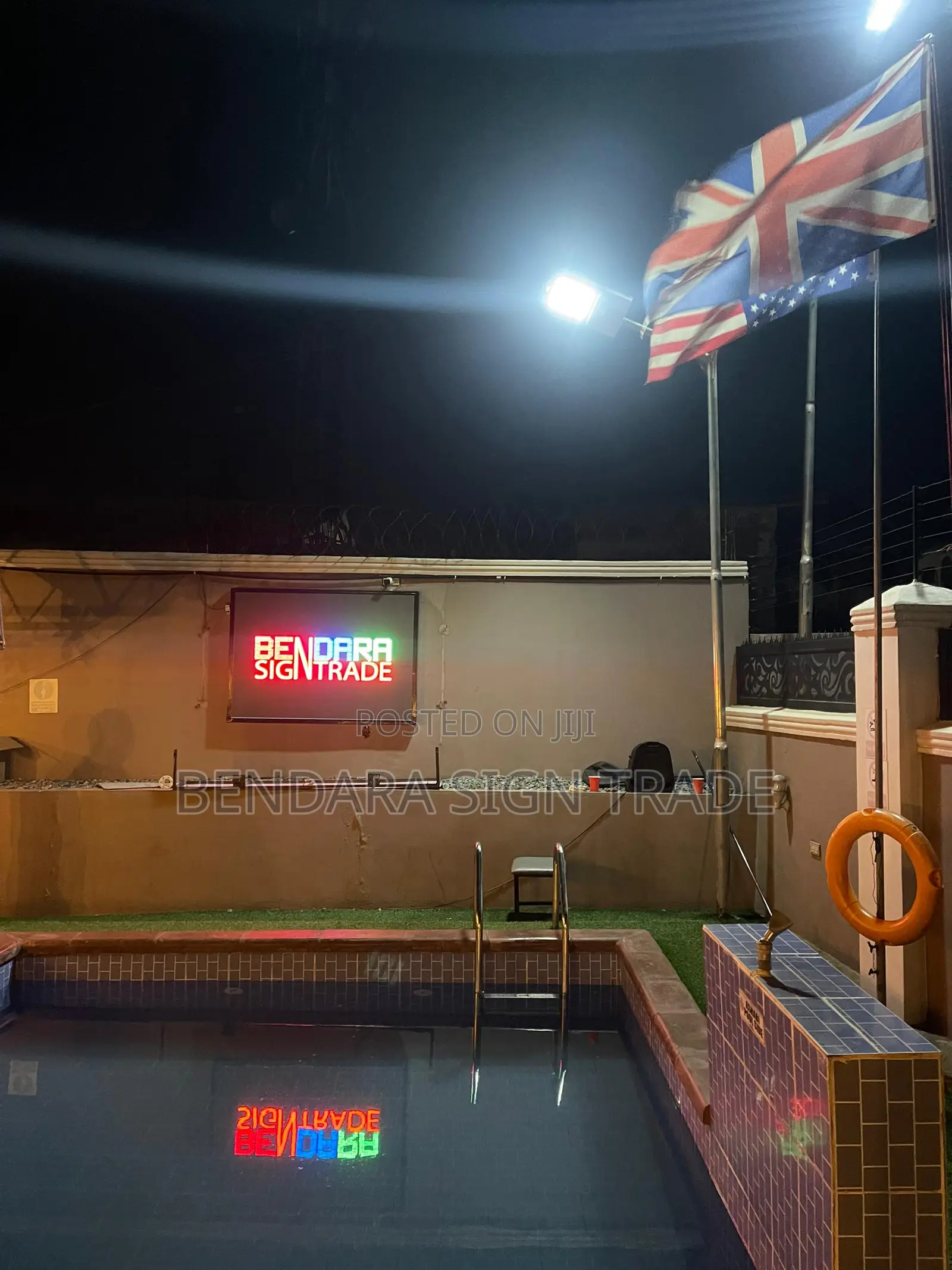 Pool Video Screen