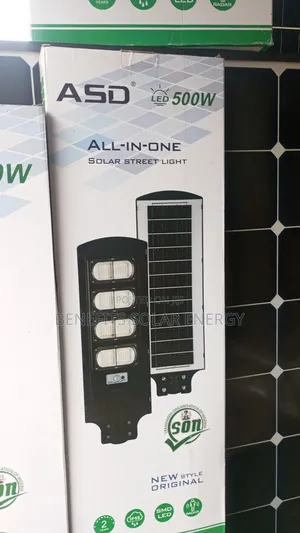 500w All in One Solar Street Light