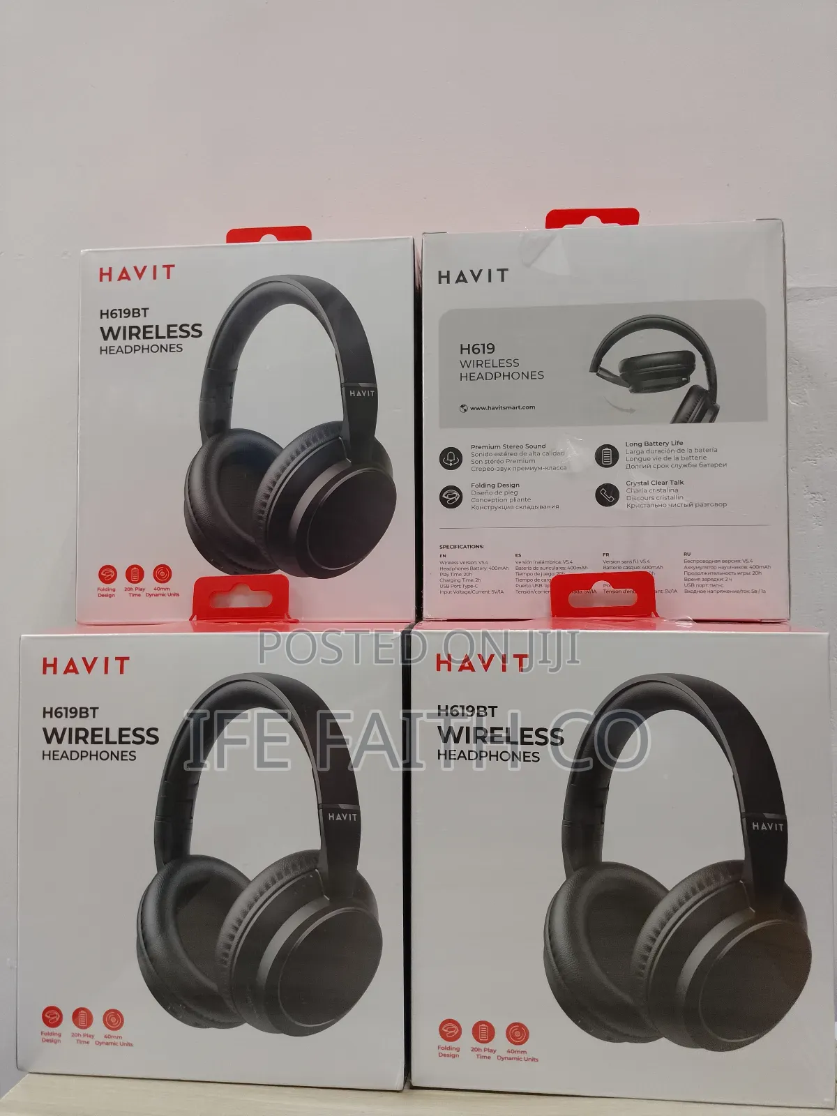 Havit Head Set H619bt Enc