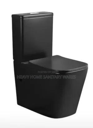 Matt Black Water Closet R20