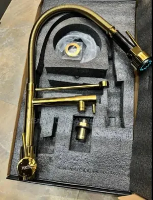 Gold Spring Mixer Tap