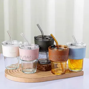 Slub Cup With Straw
