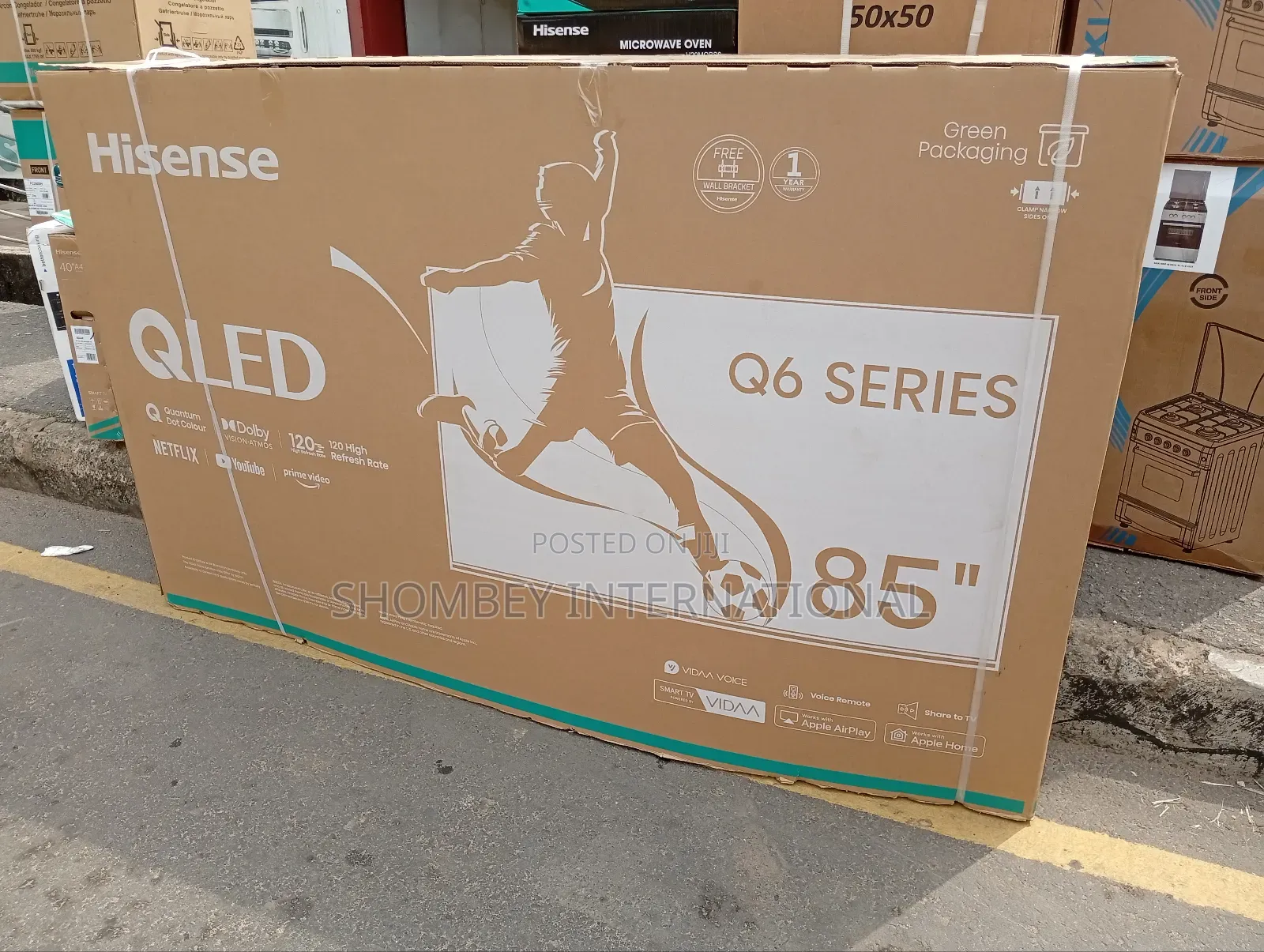 Hisense 85“ Qled Smart Tv