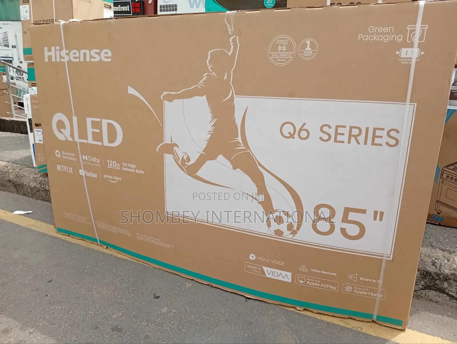 Hisense 85“ Qled Smart Tv