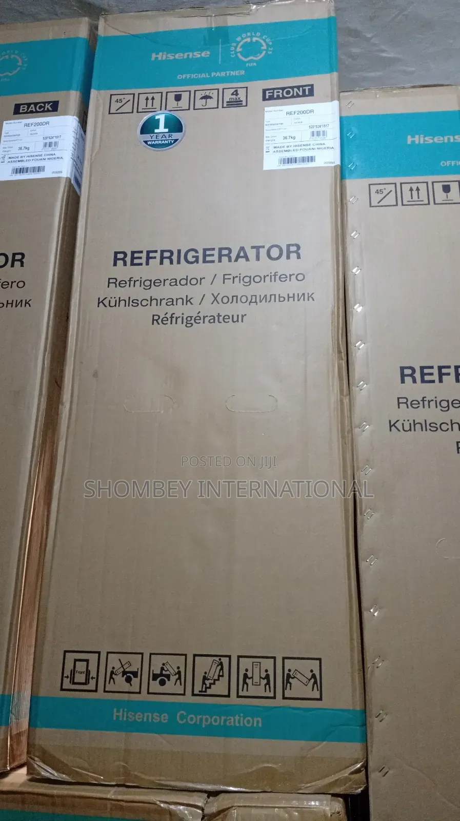 Hisense 200dr 155l Top Freezer Double Door Refrigerator