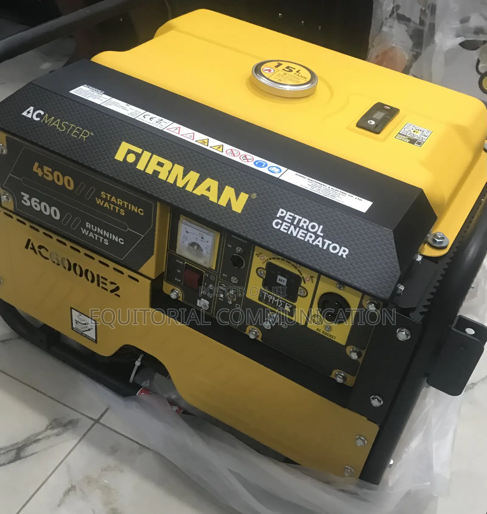Sumec Firman Ac6000e2 – Long-Lasting Copper Coil Generator