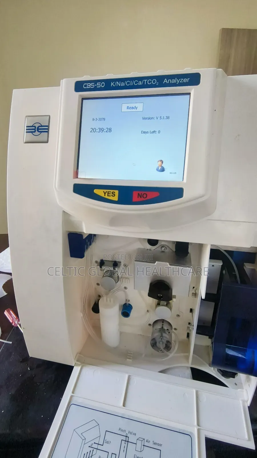 CBS-50 Electrolyte Analyzer