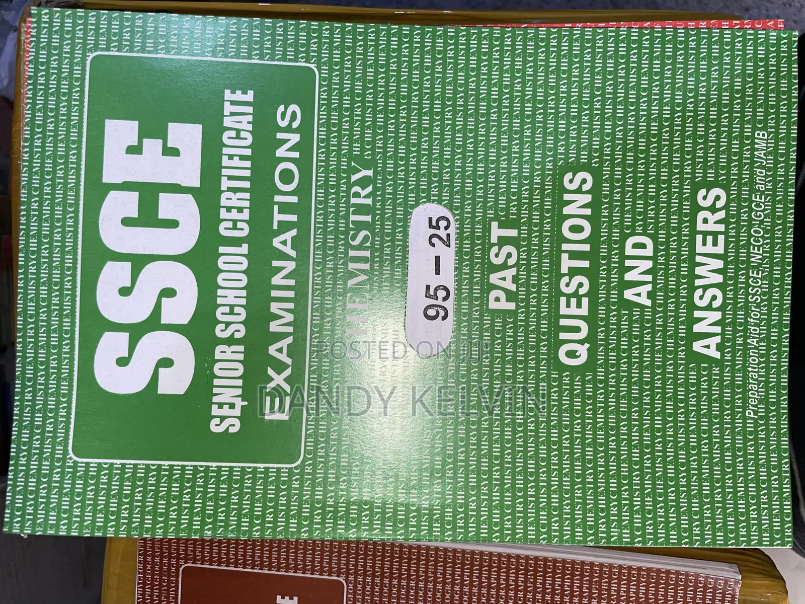 Ssce Past Question