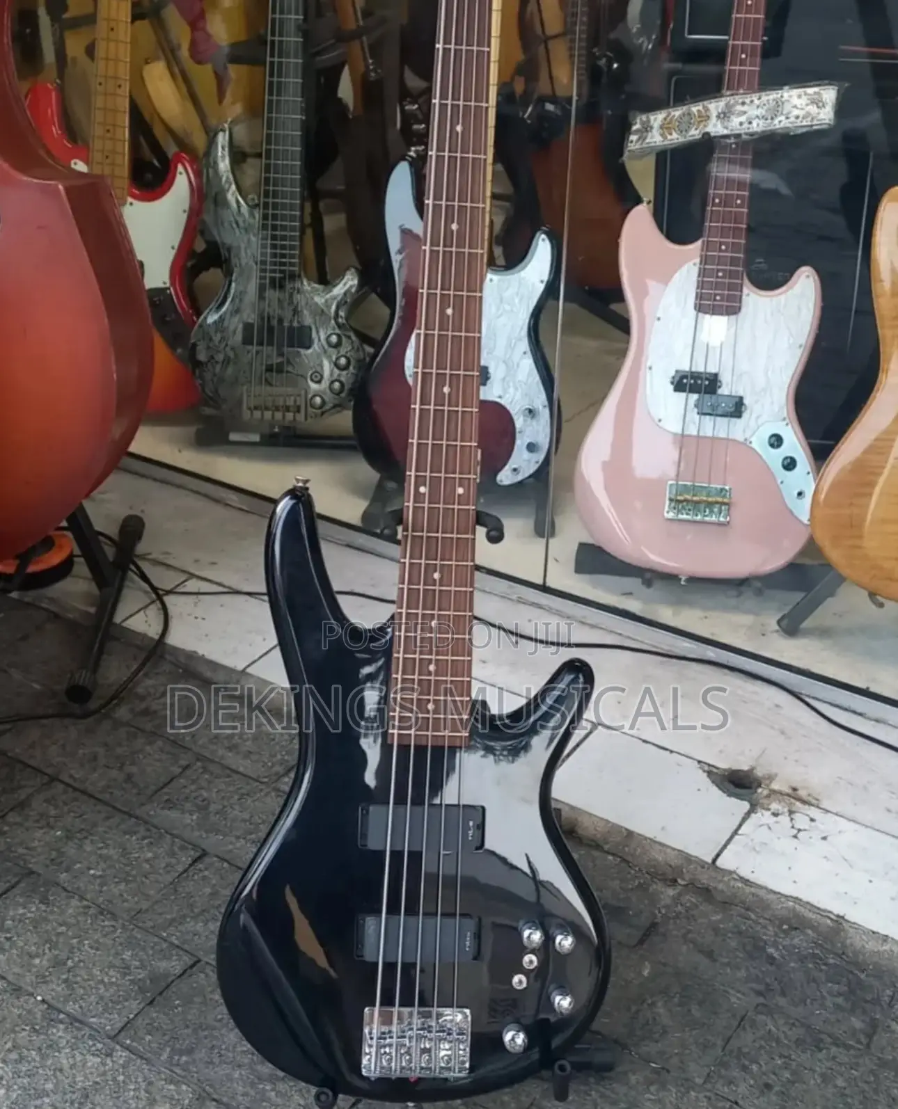 Original Ibanez 5 Strings Bass Guitar Active - Gsr205