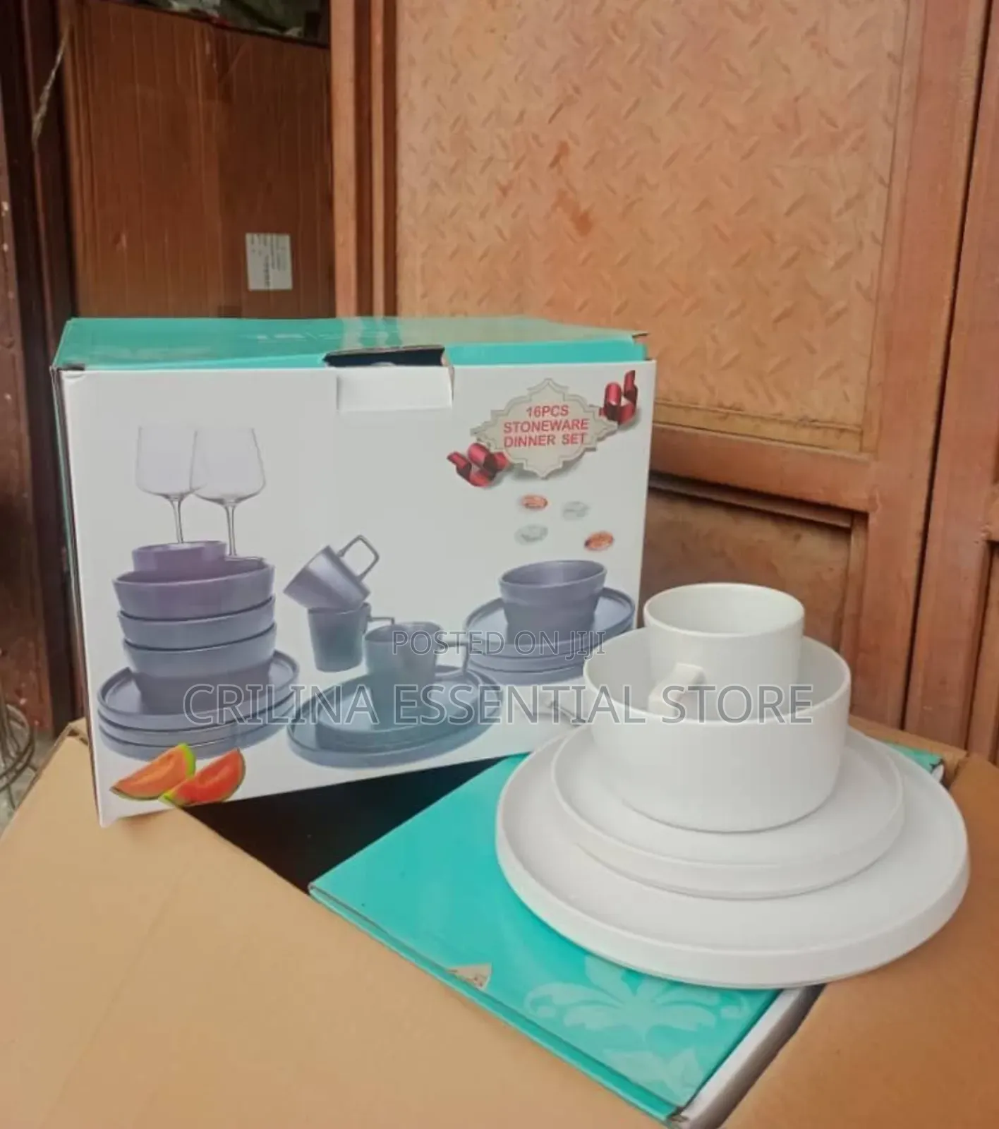 High Quality 16 PCS Stoneware Dinner Plate (Dinner Set Plate)