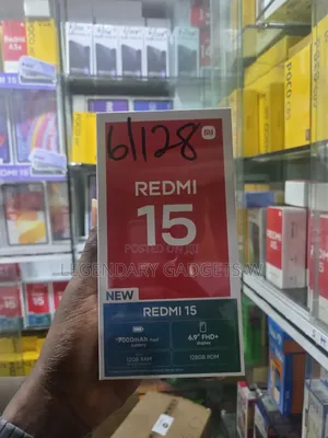New Xiaomi Redmi 15 128 GB Blue