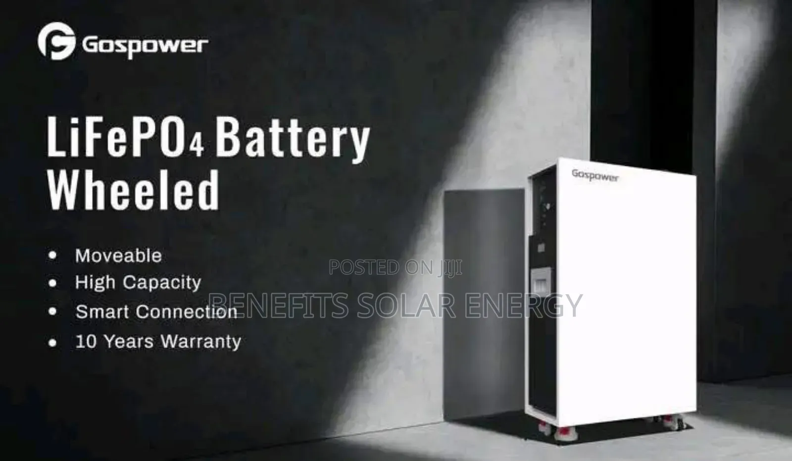 15kwh Gospower Lithium Battery