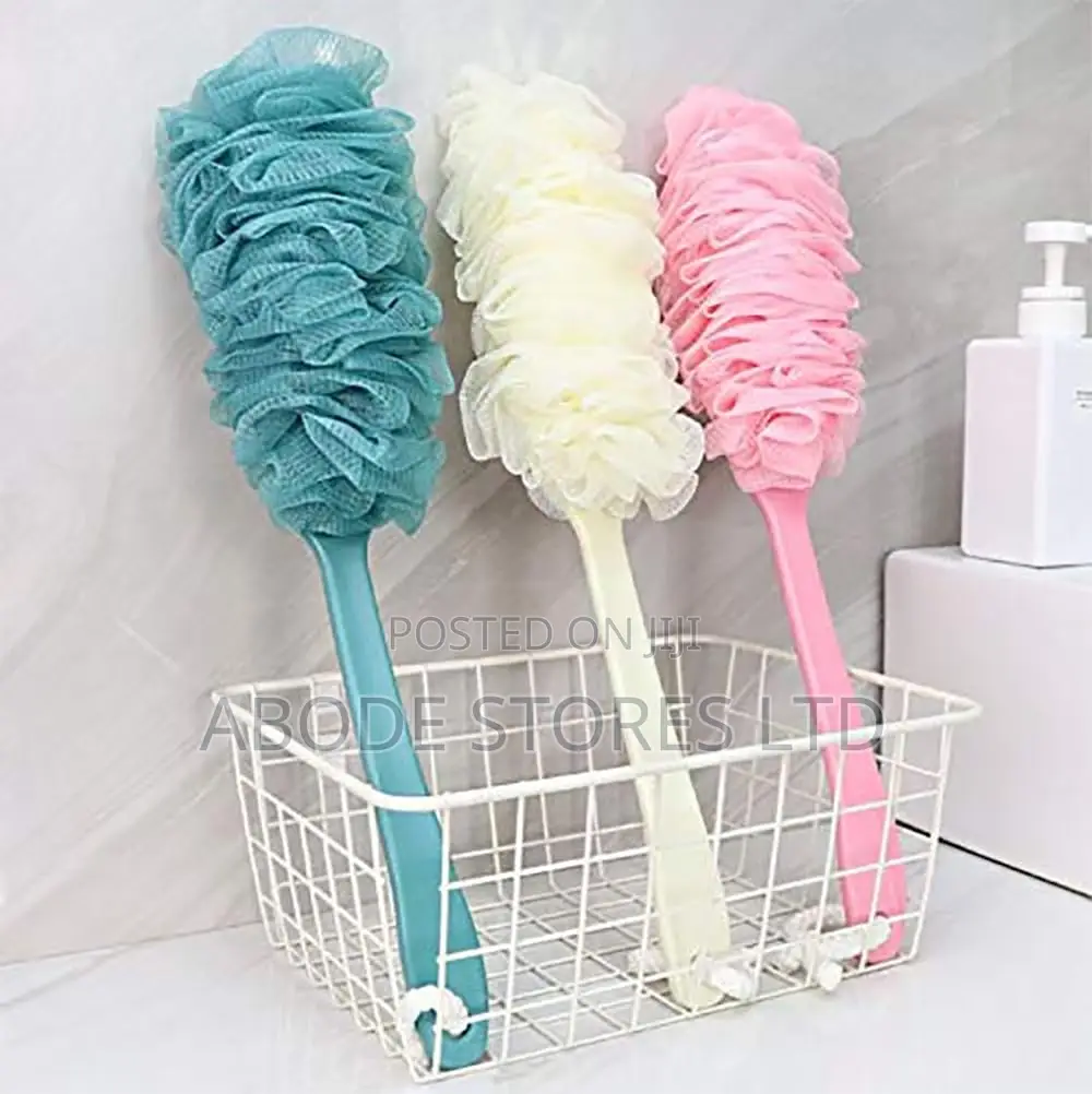 Multicolour Long Scrubbing Sponge