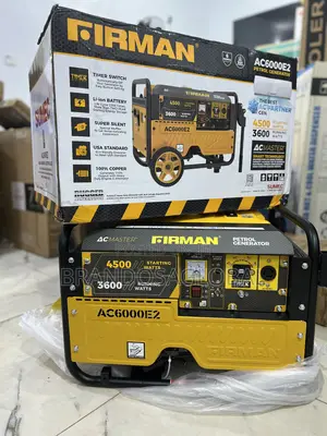 Firman Eco8990es 6.0kva Key Start Generator – Silent Operation