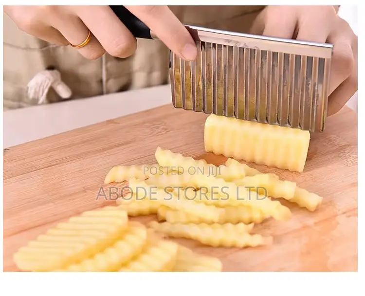 Stainless Steel Wave Shape Kitchen Knife