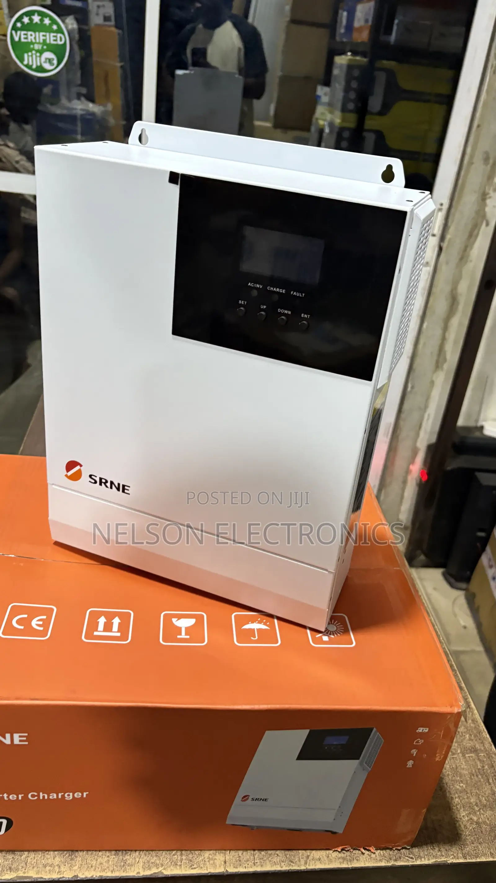 Srne 3.3kva 24volt Hybrid Inverter With 80a MPPT Charge Controller