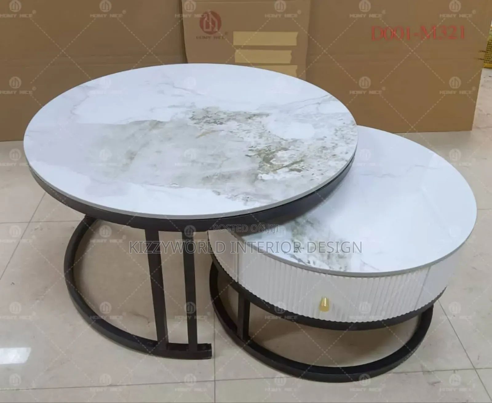 Imported Round 1+1 Center Table.