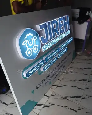 3d Facial Signage Outdoor