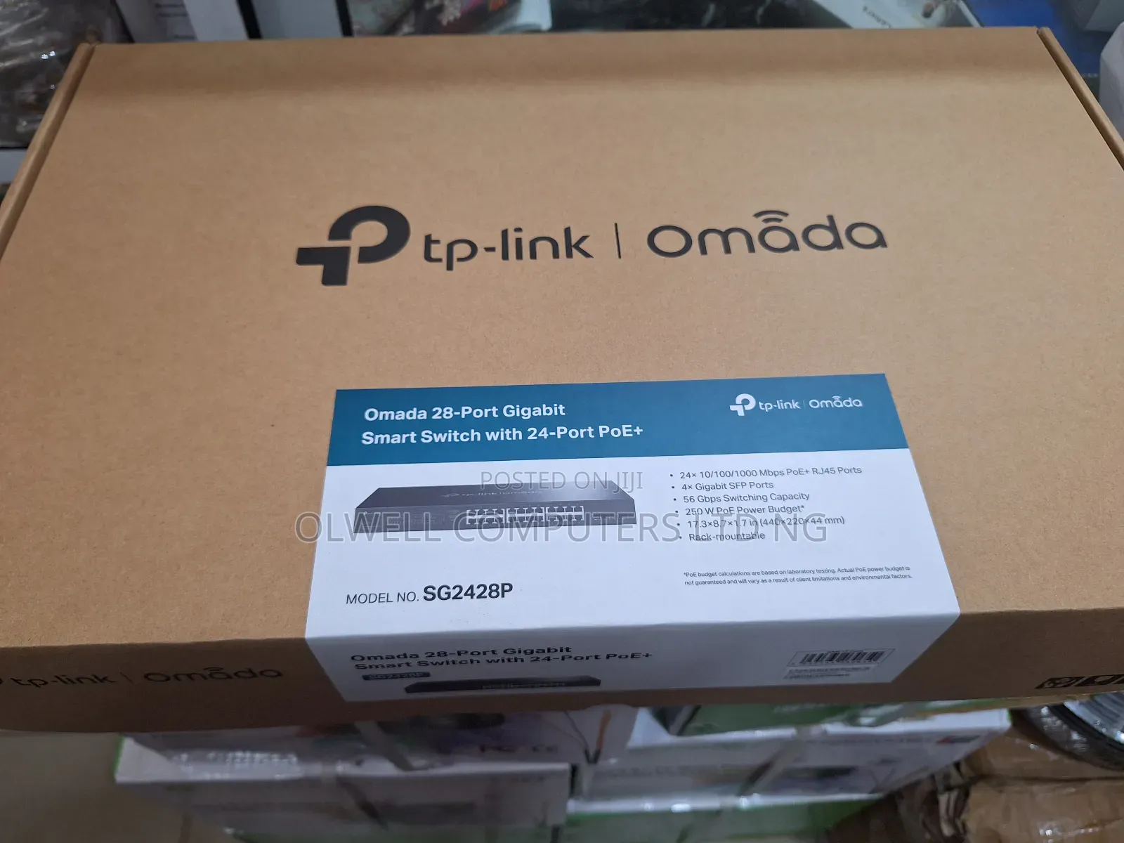Tp-Link 24ports Gigabit Smart Poe Switch-Tl-Sg2428p