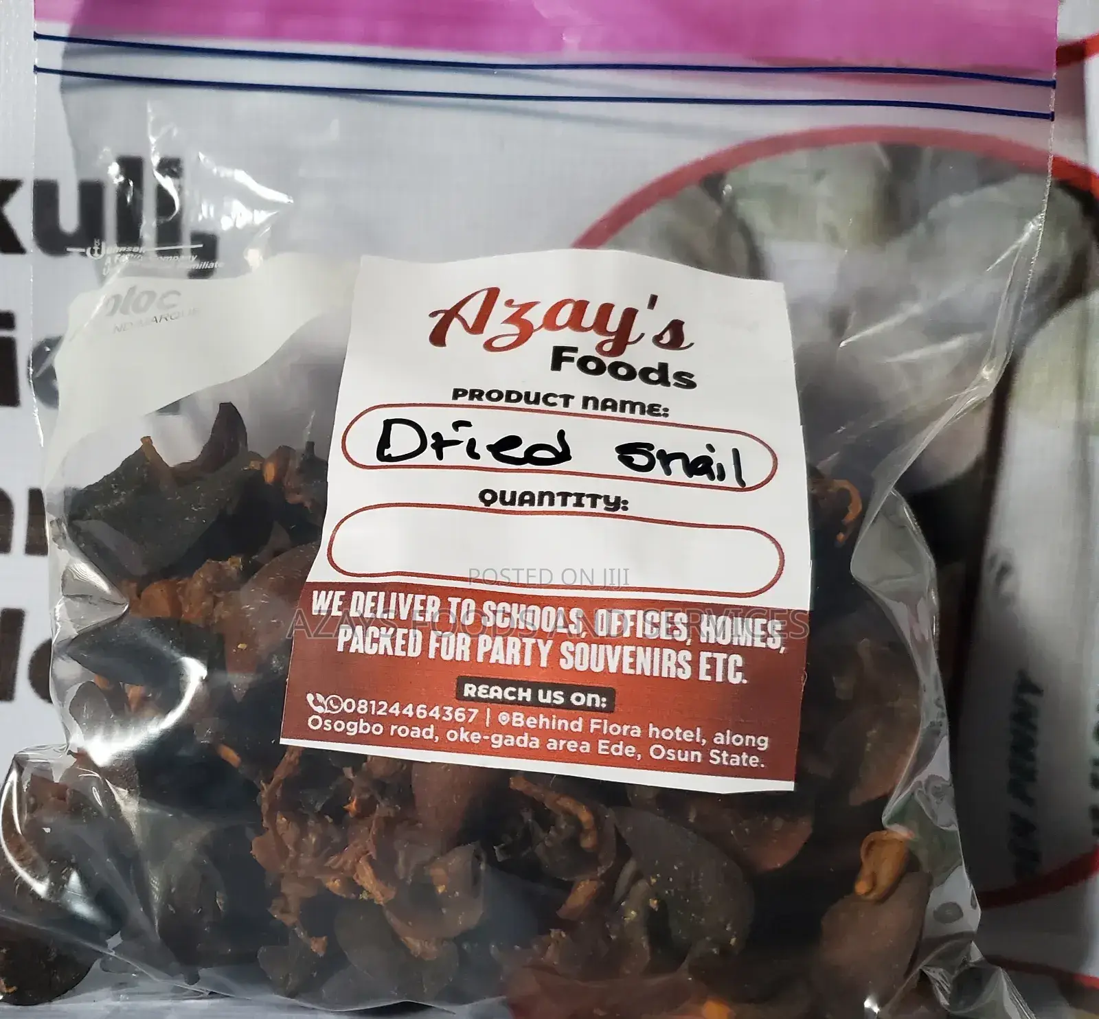 Dried Snail