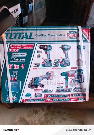 5in1 Total Cordless Industrial Combo Kit
