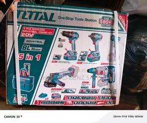5in1 Total Cordless Industrial Combo Kit