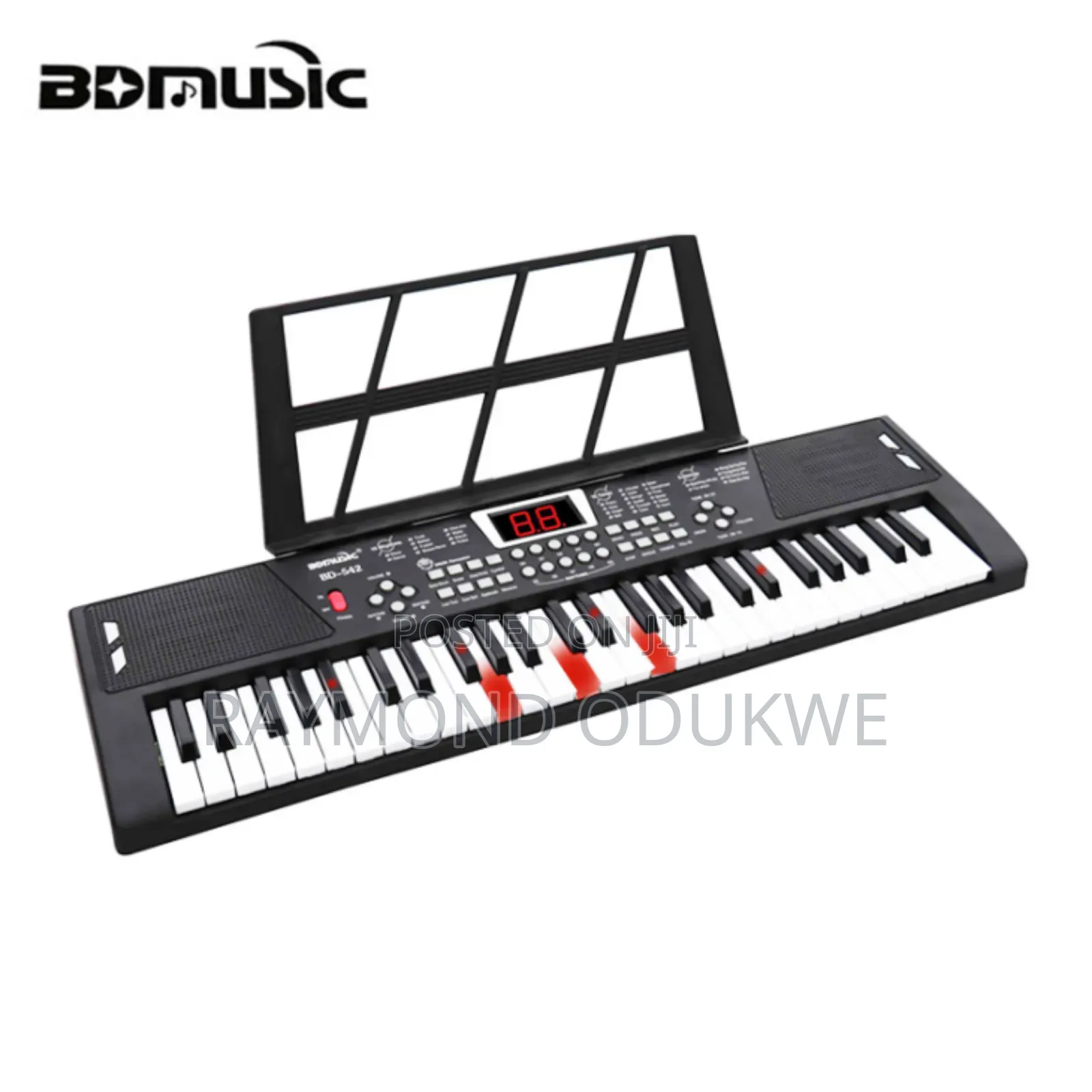 Lighting 54keys Children's Piano With Mic